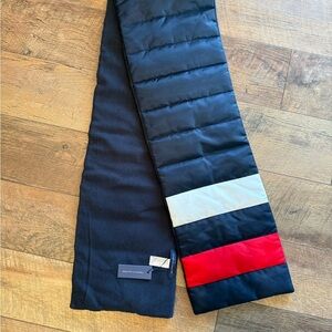 Tommy Hilfiger Blue and Red Striped Scarf NWT